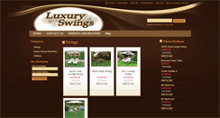 Desktop Screenshot of luxuryswings.com